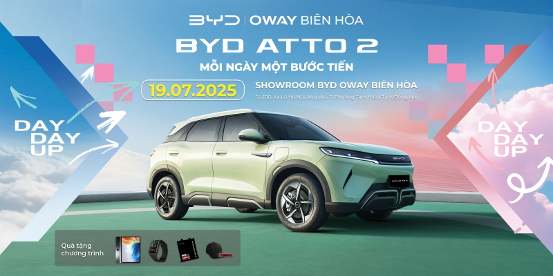 SỰ KIỆN RA MẮT BYD ATTO 2 TẠI BIÊN HÒA – MỖI NGÀY MỘT BƯỚC TIẾN